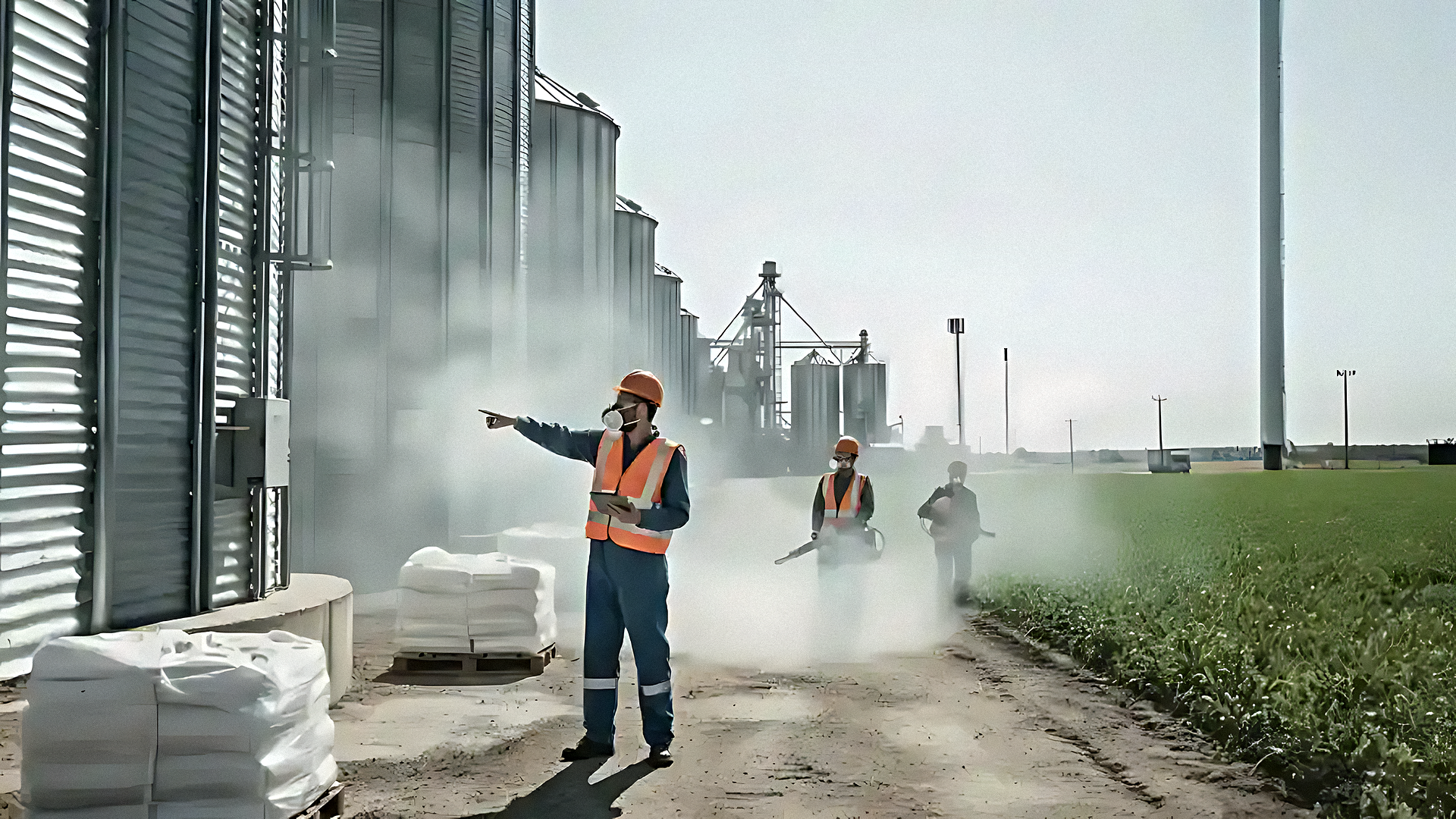 Fumigación agroindustrial — aplicación técnica