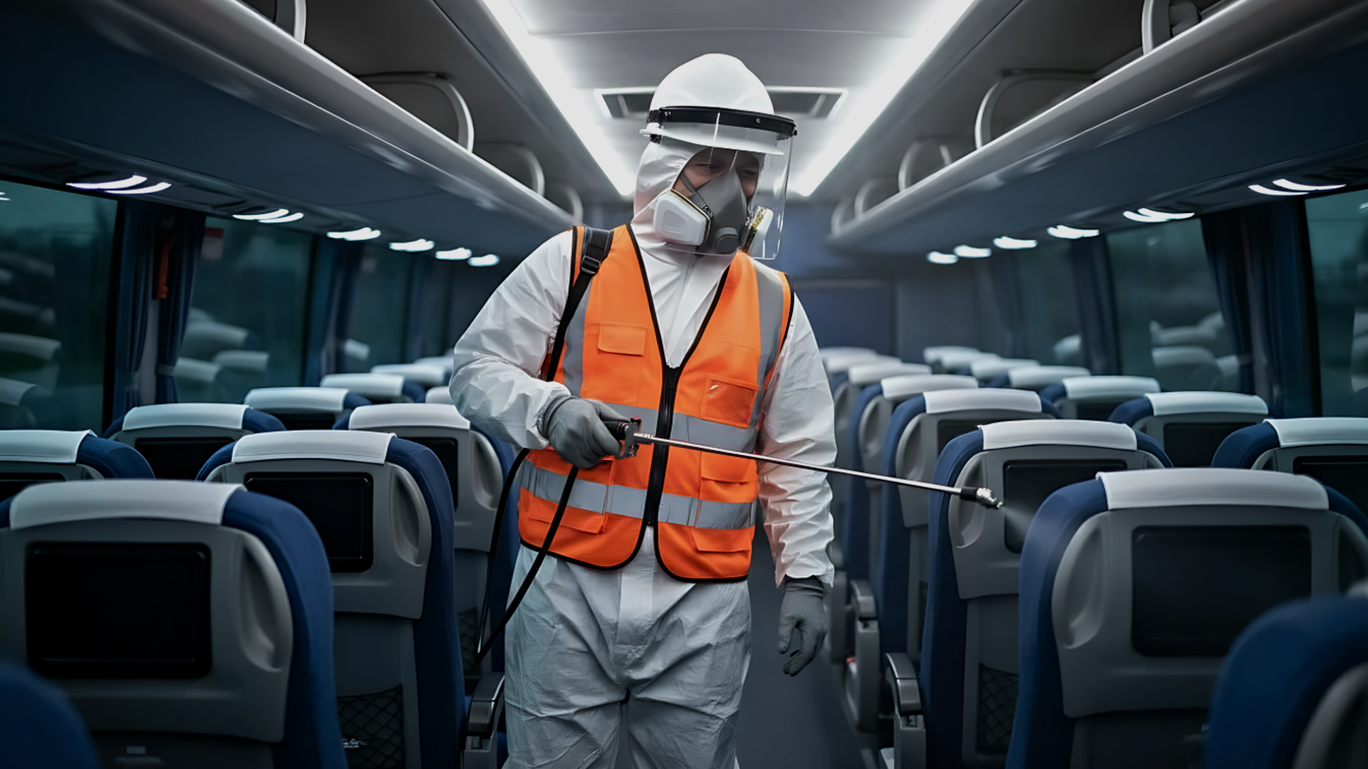 Control de plagas en buses — ULV y choque