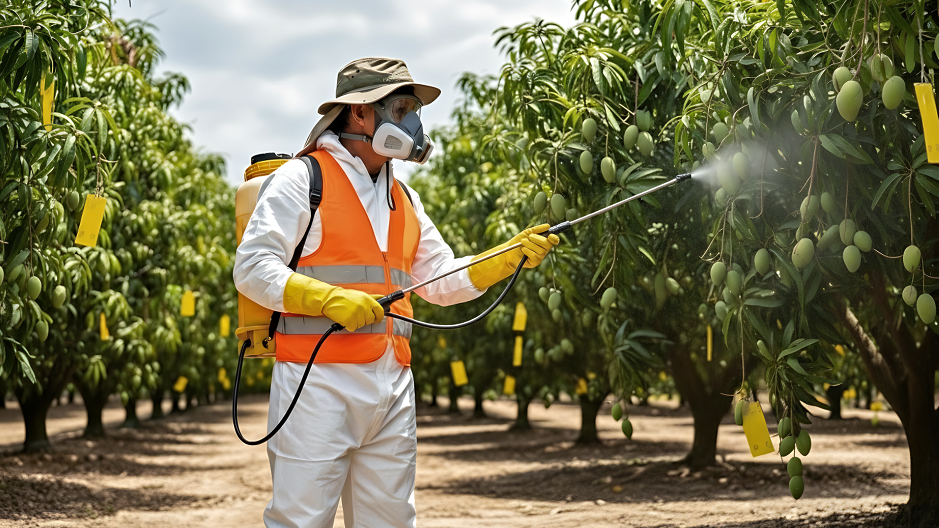 Mosca de la fruta — trampeo y control cultural